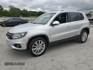 2016 Volkswagen Tiguan R-Line with VIN WVGAV7AX5GW562022, listed as a Copart auction lot 56231185 with 124,445 mi miles and Clean title. Bid and sale history available at DreamBid. Image 1.