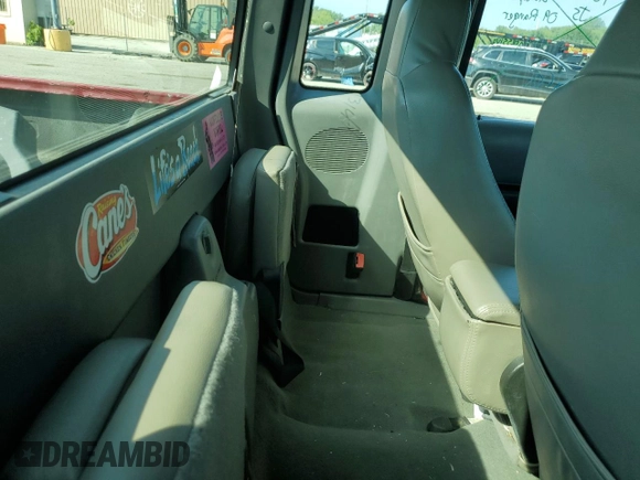 2009 Ford Ranger XLT with VIN 1FTYR44E19PA45460, listed as a Copart auction lot 59235704 with 108,636 mi miles and Salvage Title. Bid and sale history available at carsss.com. Image 10.