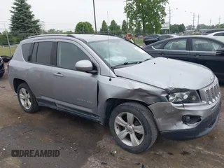 2017 Jeep Compass Latitude with VIN 1C4NJDEB1HD204783, listed as a IAAI auction lot 42505176 with 121,628 mi miles and . Bid and sale history available at DreamBid. Image 1.