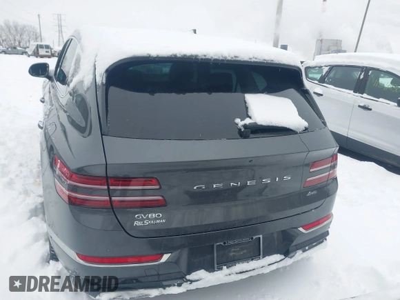 2022 Genesis GV80 с VIN KMUHBDSB8NU095701, выставлен на аукционе IAAI как лот 41204838 с пробегом 29 440 миль миль и . История ставок и продаж доступна на DreamBid. Изображение 16.