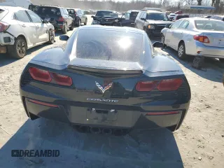 2018 Chevrolet Corvette 1LT with VIN 1G1YB2D72J5101599, listed as a Copart auction lot 46104905 with 22,524 mi miles and Salvage Title. Bid and sale history available at carsss.com. Image 6.