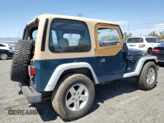 1997 Jeep Wrangler SE with VIN 1J4FY29P3VP492935, listed as a Copart auction lot 67607644 with 129,227 mi miles and Salvage Title. Bid and sale history available at carsss.com. Image 3.