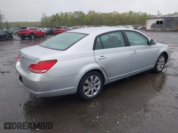 2007 Toyota Avalon XL with VIN 4T1BK36B47U208796, listed as a IAAI auction lot 42008744 with 250,000 mi miles. Bid and sale history available at carsss.com. Image 4.