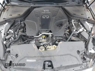2021 Infiniti Q50 3.0t LUXE with VIN JN1EV7BP9MM700224, listed as a IAAI auction lot 40405893 with 62,531 mi miles. Bid and sale history available at carsss.com. Image 10.