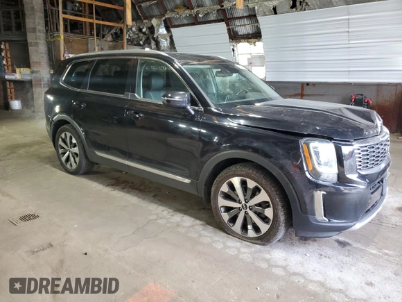 2020 Kia Telluride EX with VIN 5XYP3DHC6LG089227, listed as a Copart auction lot 63868955 with 97,011 mi miles and Salvage title. Bid and sale history available at DreamBid. Image 4.