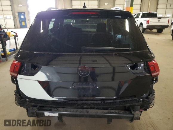 2020 Volkswagen Tiguan S with VIN 3VV0B7AX5LM161512, listed as a Copart auction lot 52490505 with 39,863 mi miles and Salvage title. Bid and sale history available at DreamBid. Image 6.