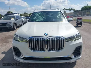 2021 BMW X7 xDrive40i with VIN 5UXCW2C03M9F63758, listed as a IAAI auction lot 41708939 with 57,872 mi miles. Bid and sale history available at carsss.com. Image 12.