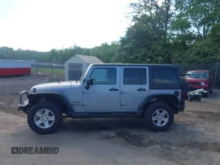 2014 Jeep Wrangler Unlimited Sport with VIN 1C4BJWDG6EL194359, listed as a IAAI auction lot 42182236 with 134,889 mi miles and . Bid and sale history available at DreamBid. Image 14.