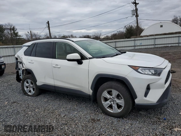 2019 Toyota RAV4 XLE with VIN JTMP1RFV9KD506344, listed as a Copart auction lot 47898145 with 100,718 mi miles and Salvage Title. Bid and sale history available at DreamBid. Image 4.