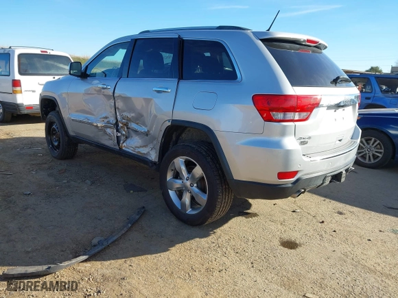 2012 Jeep Grand Cherokee Overland with VIN 1C4RJFCTXCC201422, listed as a IAAI auction lot 41283376 with 93,736 mi miles. Bid and sale history available at carsss.com. Image 3.