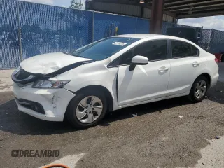 2015 Honda Civic LX с VIN 19XFB2F59FE101573, выставлен на аукционе Copart как лот 56114275 с пробегом 44 738 миль миль и Списание • Salvage title. История ставок и продаж доступна на DreamBid. Изображение 1.