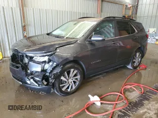 2022 Chevrolet Equinox LT z VIN 3GNAXKEV9NS234600, wystawiony jako Copart lot #55376935 z przebiegiem 27 471 mil mil oraz Szkoda całkowita • Salvage title. Historia ofert i sprzedaży dostępna na DreamBid. Obrazek 1.