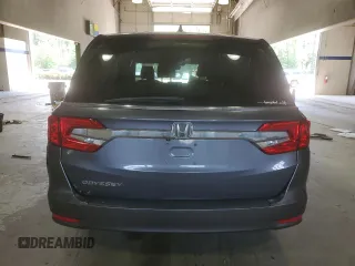 2019 Honda Odyssey EX-L z VIN 5FNRL6H7XKB123313, wystawiony jako Copart lot #56105555 z przebiegiem 50 313 mil mil oraz Szkoda całkowita • Salvage title. Historia ofert i sprzedaży dostępna na DreamBid. Obrazek 6.