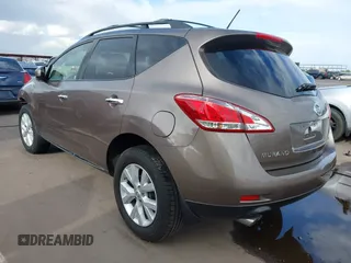 2014 Nissan Murano SL with VIN JN8AZ1MU8EW414942, listed as a IAAI auction lot 41939729 with 136,957 mi miles and . Bid and sale history available at DreamBid. Image 3.