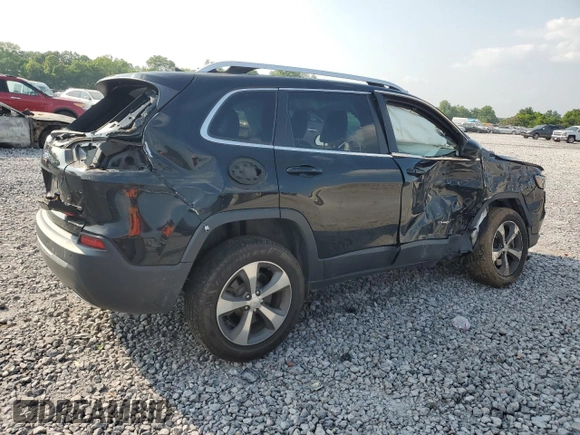 2019 Jeep Cherokee Limited with VIN 1C4PJMDNXKD149214, listed as a Copart auction lot 59538785 with 68,509 mi miles and Salvage title. Bid and sale history available at DreamBid. Image 3.