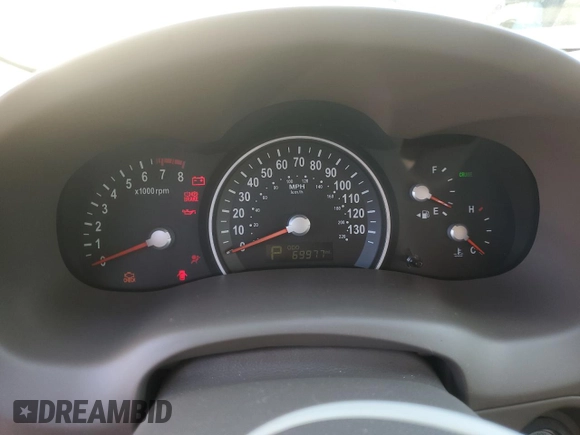 2014 Kia Sedona EX with VIN KNDMH4C70E6568487, listed as a Copart auction lot 74682134 with 69,977 mi miles and Salvage Title. Bid and sale history available at carsss.com. Image 9.