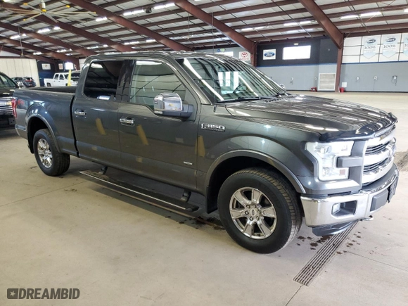 2015 Ford F-150 XLT w/HD Payload Pkg with VIN 1FTFW1EG8FFC65095, listed as a Copart auction lot 52502095 with 180,531 mi miles and Clean Title. Bid and sale history available at carsss.com. Image 4.