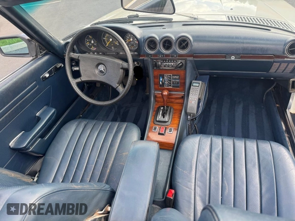 1981 Mercedes-Benz 380 380SL with VIN WDBBA45A4BB003763, listed as a Copart auction lot 54276195 with 102,920 mi miles and Clean Title. Bid and sale history available at carsss.com. Image 9.