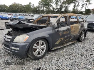 2012 Mercedes-Benz GL-Class GL 450 with VIN 4JGBF7BE4CA797761, listed as a Copart auction lot 44169295 with 0 mi miles and Non Repairable. Bid and sale history available at carsss.com. Image 1.