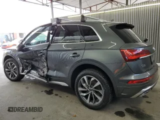 2023 Audi Q5 S line Premium Plus with VIN WA1EAAFY0P2120895, listed as a Copart auction lot 53246645 with 54,859 mi miles and Clean Title. Bid and sale history available at carsss.com. Image 2.
