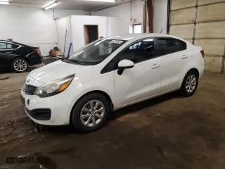2013 Kia Rio LX with VIN KNADM4A32D6152139, listed as a Copart auction lot 49775345 with 146,122 mi miles and Non Repairable. Bid and sale history available at carsss.com. Image 1.