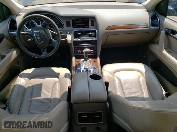 2015 Audi Q7 Premium Plus with VIN WA1LGAFE1FD004894, listed as a Copart auction lot 60435305 with 106,553 mi miles and Salvage title. Bid and sale history available at DreamBid. Image 8.
