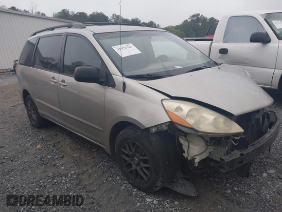 2006 Toyota Sienna CE with VIN 5TDZA23C16S557267, listed as a IAAI auction lot 41976547 with 256,192 mi miles. Bid and sale history available at carsss.com. Image 1.