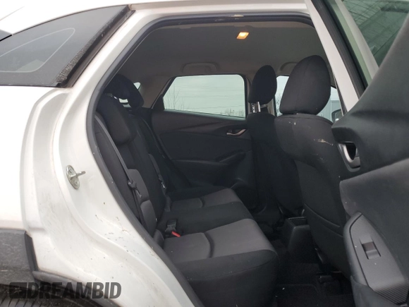 2017 Mazda CX-3 Sport with VIN JM1DKDB71H0156492, listed as a Copart auction lot 85139174 with 155,447 mi miles and Salvage Title. Bid and sale history available at carsss.com. Image 10.
