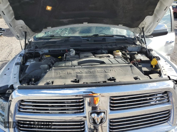2011 Ram 2500 Laramie Longhorn with VIN 3D7UT2CL3BG539792, listed as a Copart auction lot 53748235 with 153,666 mi miles and Salvage title. Bid and sale history available at DreamBid. Image 11.