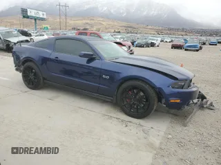 2011 Ford Mustang GT with VIN 1ZVBP8CF6B5128751, listed as a Copart auction lot 47602935 with 133,686 mi miles and Salvage Title. Bid and sale history available at carsss.com. Image 4.