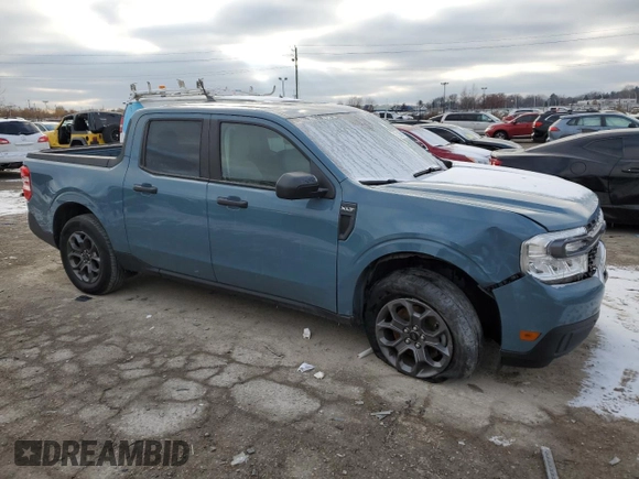2022 Ford Maverick XL with VIN 3FTTW8F92NRA07118, listed as a Copart auction lot 82845504 with 16,982 mi miles and Non Repairable. Bid and sale history available at DreamBid. Image 4.