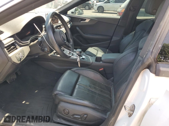 2018 Audi A5 Sportback Premium Plus with VIN WAUENCF57JA009315, listed as a Copart auction lot 58626173 with 63,183 mi miles. Bid and sale history available at carsss.com. Image 7.
