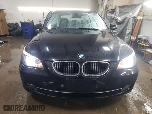 2010 BMW 5 Series 535i xDrive with VIN WBANV9C56AC391171, listed as a Copart auction lot 44918135 with 163,298 mi miles and Salvage Title. Bid and sale history available at carsss.com. Image 5.