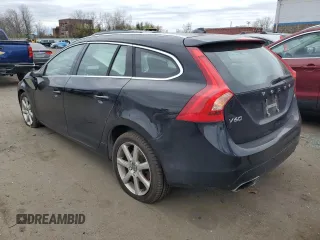 2016 Volvo V60 T5 Drive-E Premier with VIN YV140MEK0G1309419, listed as a Copart auction lot 50681074 with 0 mi miles. Bid and sale history available at carsss.com. Image 2.