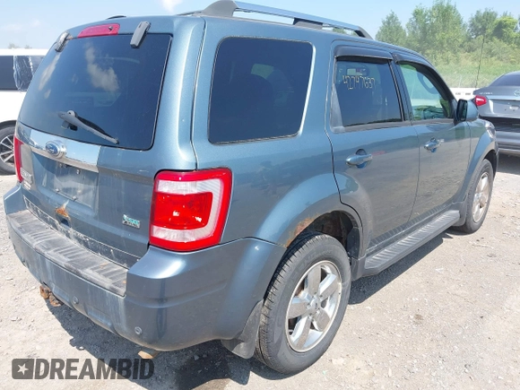 2010 Ford Escape Limited with VIN 1FMCU0EG4AKC51113, listed as a IAAI auction lot 42747637 with 104,913 mi miles and . Bid and sale history available at DreamBid. Image 4.