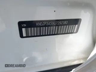 2016 Kia Soul + with VIN KNDJP3A59G7292180, listed as a IAAI auction lot 42004754 with 98,066 mi miles. Bid and sale history available at carsss.com. Image 9.