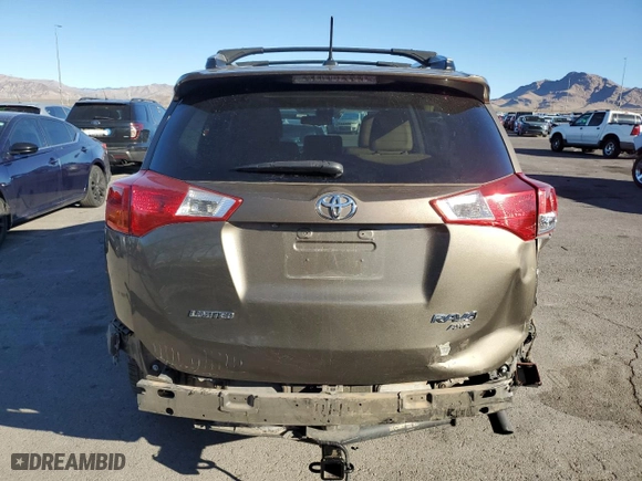 2014 Toyota RAV4 Limited with VIN 2T3DFREV5EW225106, listed as a Copart auction lot 50429785 with 63,479 mi miles and Salvage Title. Bid and sale history available at carsss.com. Image 6.