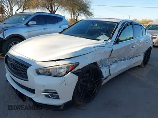 2017 Infiniti Q50 Premium with VIN JN1EV7AP6HM737223, listed as a IAAI auction lot 41335651 with 93,883 mi miles and . Bid and sale history available at DreamBid. Image 6.