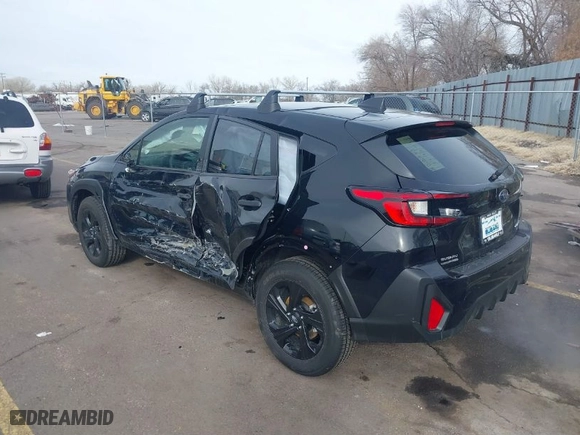2024 Subaru Crosstrek with VIN JF2GUABC6R8914284, listed as a IAAI auction lot 41618870 with 1,326 mi miles. Bid and sale history available at carsss.com. Image 3.