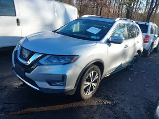 2017 Nissan Rogue SL with VIN 5N1AT2MV1HC873159, listed as a IAAI auction lot 41487090 with 50,653 mi miles. Bid and sale history available at carsss.com. Image 2.