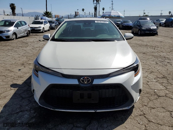 2021 Toyota Corolla LE with VIN 5YFEPMAE3MP158573, listed as a Copart auction lot 50187285 with 66,323 mi miles and Salvage Title. Bid and sale history available at carsss.com. Image 5.