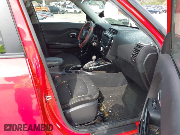 2016 Kia Soul + with VIN KNDJP3A58G7855834, listed as a IAAI auction lot 41894834 with 121,980 mi miles. Bid and sale history available at carsss.com. Image 5.