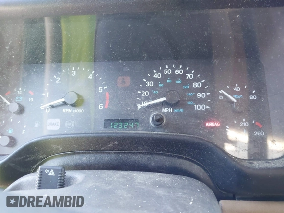 1999 Jeep Wrangler Sport with VIN 1J4FY19S0XP468304, listed as a IAAI auction lot 40038580 with 123,247 mi miles. Bid and sale history available at carsss.com. Image 7.