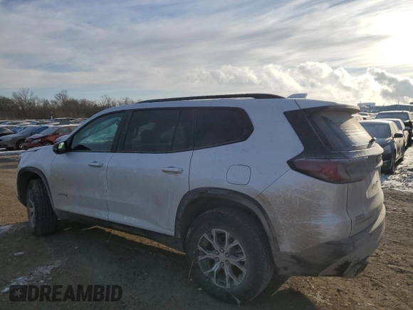 2024 GMC Acadia AWD AT4 z VIN 1GKENPKS7RJ174495, wystawiony jako Copart lot #82187344 z przebiegiem Nie podano mil oraz Szkoda całkowita • Salvage title. Historia ofert i sprzedaży dostępna na DreamBid. Obrazek 2.