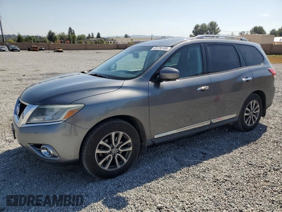 2015 Nissan Pathfinder SL z VIN 5N1AR2MN0FC721126, wystawiony jako Copart lot #53726105 z przebiegiem 151 414 mil mil oraz Szkoda całkowita • Salvage title. Historia ofert i sprzedaży dostępna na DreamBid. Obrazek 1.