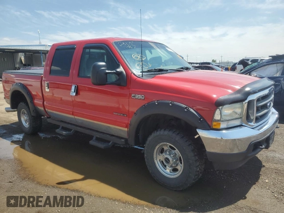 2002 Ford F-350 XL z VIN 1FTSW31F52EA34422, wystawiony jako Copart lot #59051455 z przebiegiem 192 914 mil mil oraz Nie do naprawy • Non repairable. Historia ofert i sprzedaży dostępna na DreamBid. Obrazek 4.
