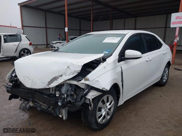 2016 Toyota Corolla L with VIN 5YFBURHE5GP412741, listed as a IAAI auction lot 41410037 with 71,410 mi miles. Bid and sale history available at carsss.com. Image 2.
