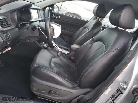 2019 Kia Optima EX with VIN 5XXGU4L19KG368113, listed as a Copart auction lot 42604615 with 58,392 mi miles and Salvage Title. Bid and sale history available at carsss.com. Image 7.