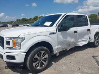 2019 Ford F-150 XL with VIN 1FTEW1CP9KKC27035, listed as a IAAI auction lot 41994993 with 125,879 mi miles and . Bid and sale history available at carsss.com. Image 2.