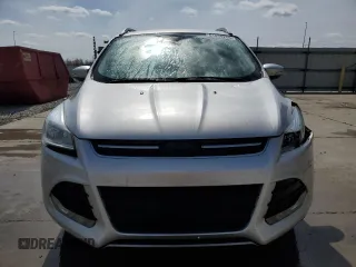 2015 Ford Escape Titanium with VIN 1FMCU0JX0FUA05189, listed as a Copart auction lot 51254255 with 150,304 mi miles and Salvage Title. Bid and sale history available at carsss.com. Image 5.